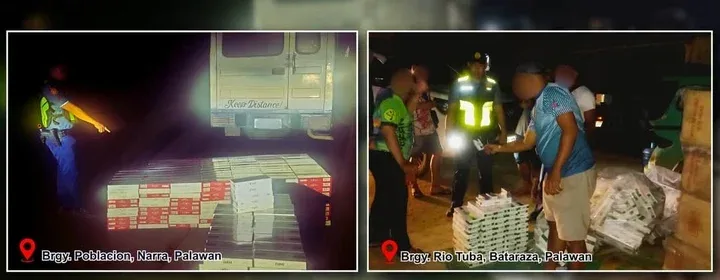 菲警方查获1710箱非法香烟！价值逾161万比索，3人被捕 — 封面